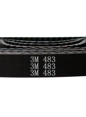 HTD3M483 161齿 橡胶 同步带 圆弧齿 同步皮带 齿轮传动带