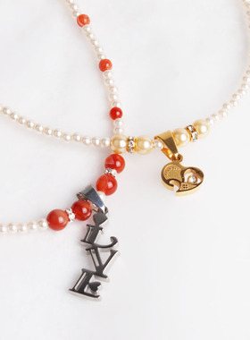 一生一世爱情拼图原创信物项链