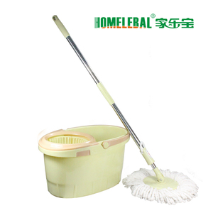 39元包邮  HOMELEBAL 家乐宝 好神拖 旋转拖把（双驱/手压） 送拖把头