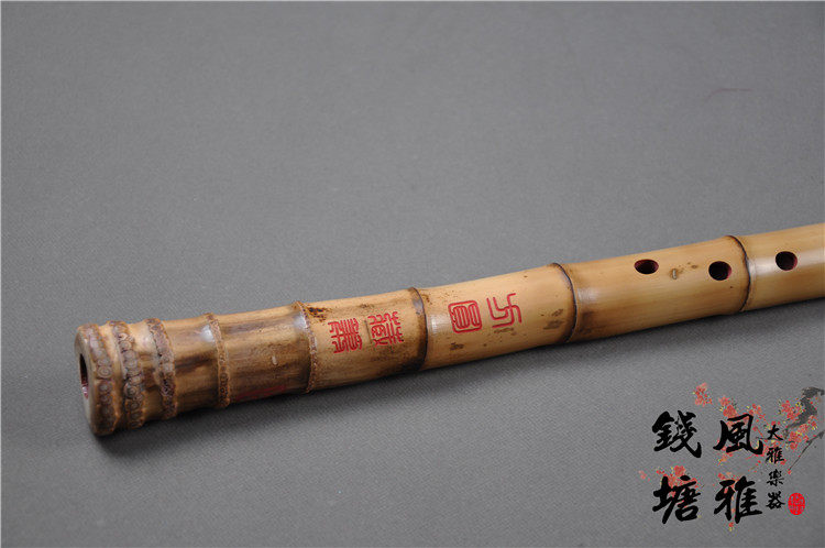 定制大头唐口箫特级台湾桂竹南箫带竹根精品单节箫精制专业一节箫