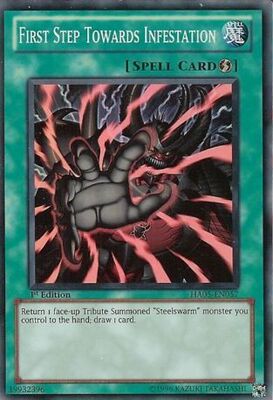 游戏王 美版 正版 - 侵略的一手 First Step Towards/面闪/HA05