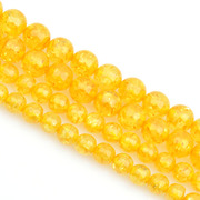 Myatou DIY jewelry materials high imitation Pearl loose beads yellow Cooper wire semi-finished amber