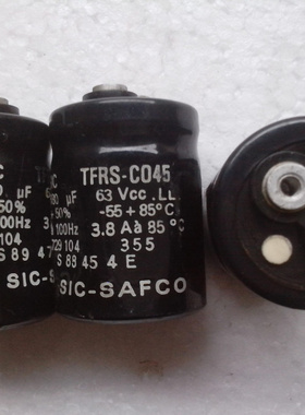 法国SIC-SAFCO电容 TFRS系列  63v 680uf 螺丝型发烧电容