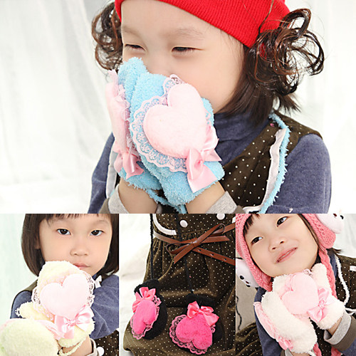 Gants pour fille en de laine - Ref 2149700 Image 1