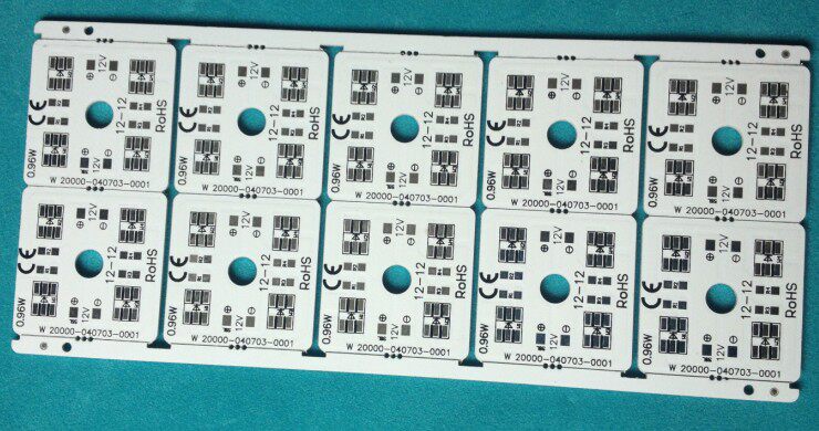 供应5050模组铝基板.过UL认证.出口欧美.PCB线路板设计定制