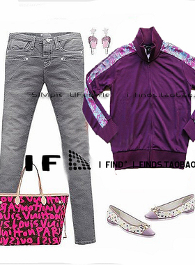 MD V¥s Secret 紫色 外套