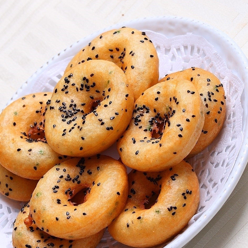 武汉经典小吃 油炸小面窝  10-12个,360g