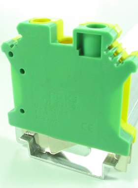 RJ1-G6 (USLKG 6)瑞奇品牌直销黄绿色接线端子接地端子