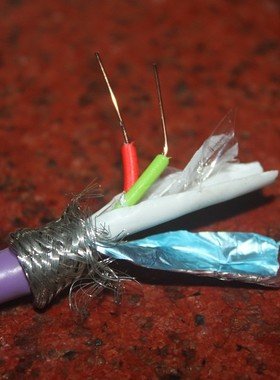 PROFIBUS 兼容西门子总线电缆 6XV1830-0EH10紫色两芯线 特价散线