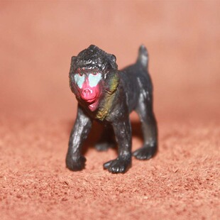 safari 仿真野生动物模型玩具 山魈猴子 猩猩