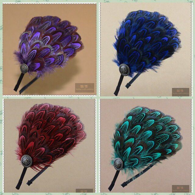 Accessoire cheveux en plume - Ref 1201709 Image 1