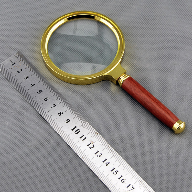 ¾µÃæÖ±¾¶80MM 5±¶Ä¾±ú Í¿ò ¸ß±¶ ¹âѧ²£Á§ÔĶÁ·Å´ó¾µ