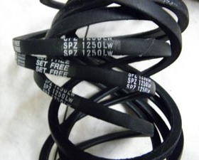 三角带SPZ1262LW日本三之星SPZ1270LW/3V500进口传动带SPZ1282LW