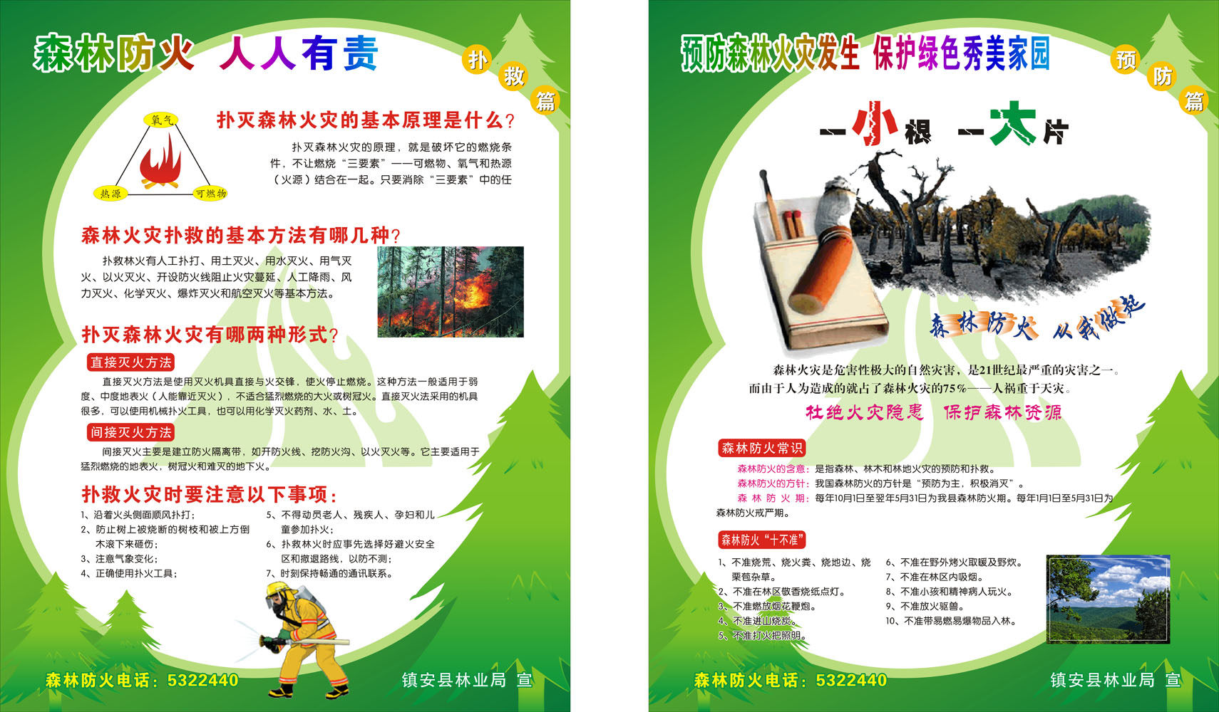 588海报印制海报展板素材713森林防火人人有责 - 副本