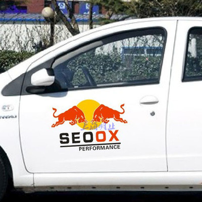 SEO OX performance 车贴 个性贴 反光贴 幽默搞笑 汽车贴纸