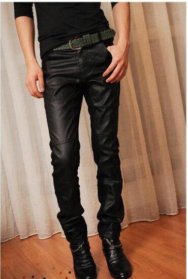 Pantalon cuir homme - Ref 1489316 Image 1