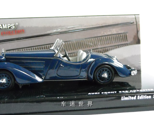 瑕疵AUDI FRONT 225 ROADSTER DARK BLUE 1935 L.E. 528 pcs
