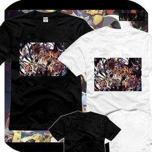 数码宝贝兽人加鲁鲁伽楼达兽花仙兽祖顿兽超比多兽衣服T恤短袖