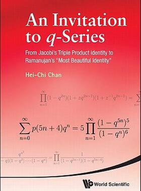 【预售】An Invitation to Q-Series: From Jacobi's Triple
