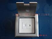 127开启不锈钢翻盖内置86电脑电脑地面插座 量大面议