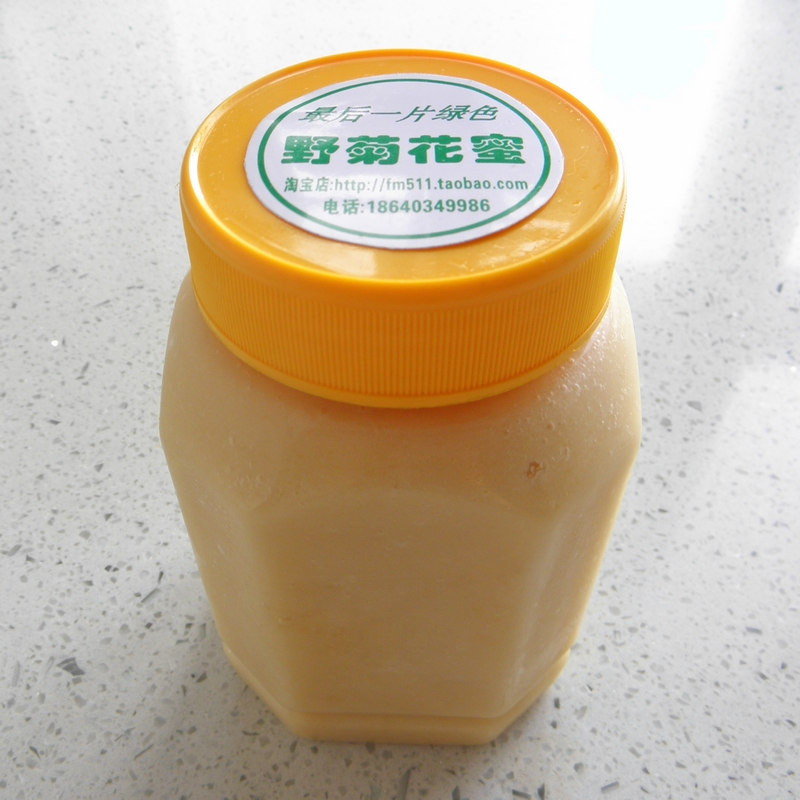 包邮2025东北蜂农深山自产纯正野菊花蜂蜜自然成熟结晶原蜜1000克