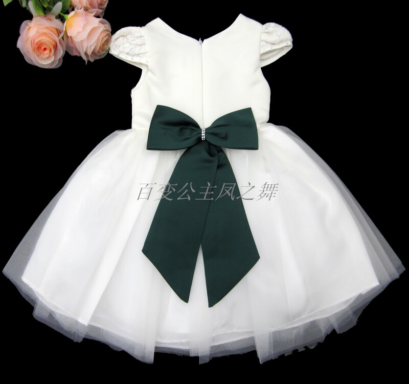 清仓价　 春夏季新款蕾丝 公主裙 女童 纱裙 花童礼服 儿童连衣裙