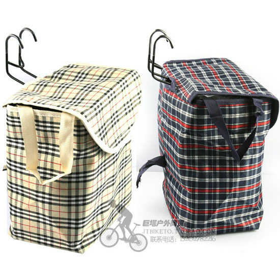 Panier pour vélo en toile - Ref 2266546 Image 4