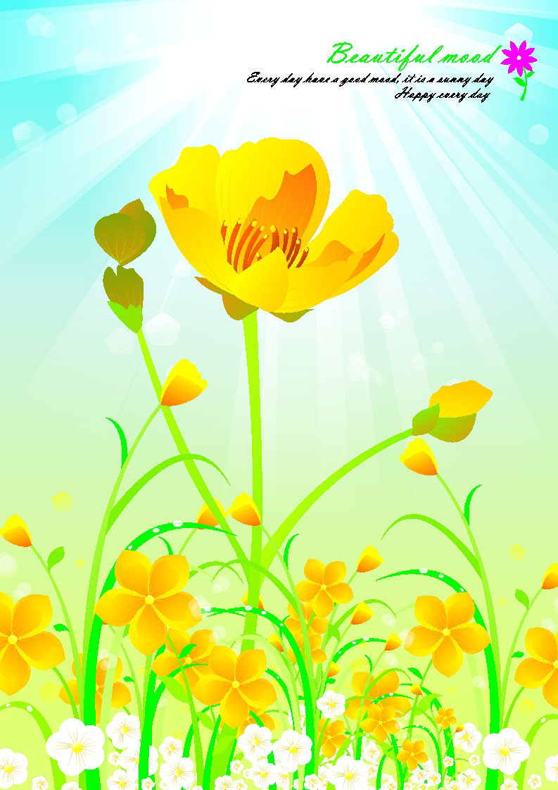 538海报印制海报展板素材101春天图片装饰画 个性定制