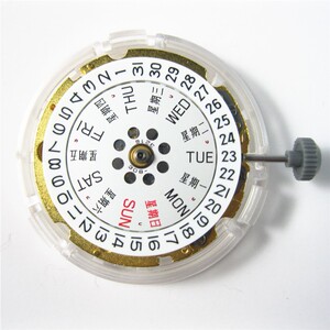 手表配件  全新进口机芯 手表配件机械手表机芯 双日历 8200金机