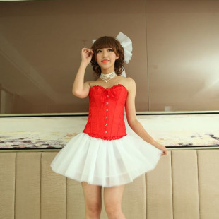 萝衣记定做春季 芭蕾舞演出拍照礼服大摆蝴蝶结蓬蓬裙半身短裙