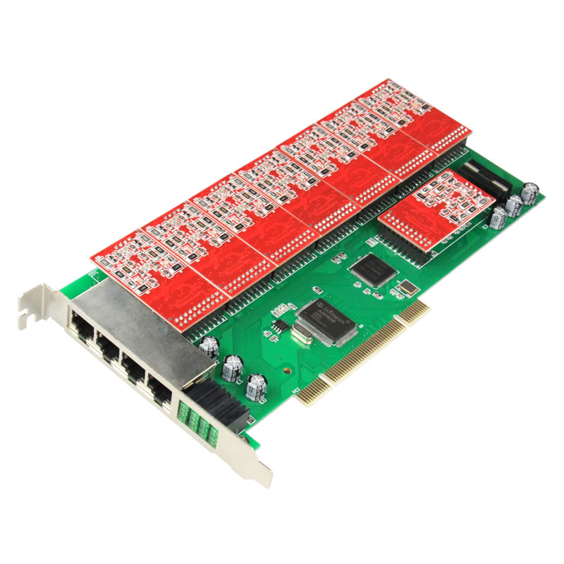 16路模拟电话语音卡深简