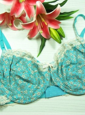 大码棉质面料超薄文胸*有蓝/红色*70B,75BC,80BDE,85BCE,90/95C