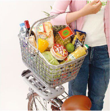 Panier pour vélo en plastique - Ref 2258300 Image 1