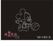 包邮 烫钻图案成品图卡通图案米老鼠童装 烫钻毛衣贴钻满就 1273