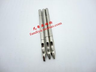 皮带打孔冲孔工具 皮带打孔器正方 长方 扁圆打孔工具 三支一套