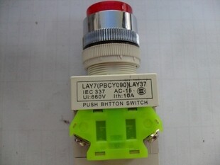 LAY7-11D  Y090-11D 带灯按钮开关  带灯自锁按钮开关