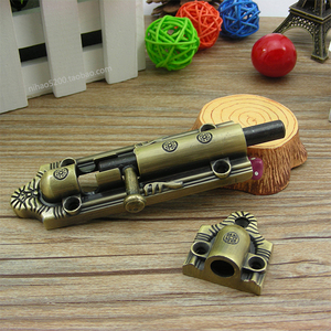 仿古插销红古铜门插销4寸欧式门插销中式古典红古铜大门插销包邮