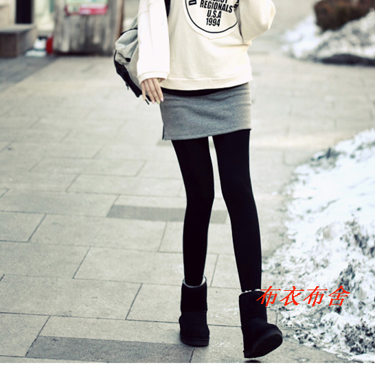 女士新款加肥加大韩版A字裙纯棉短裙显瘦包臀裙一步裙量身定做