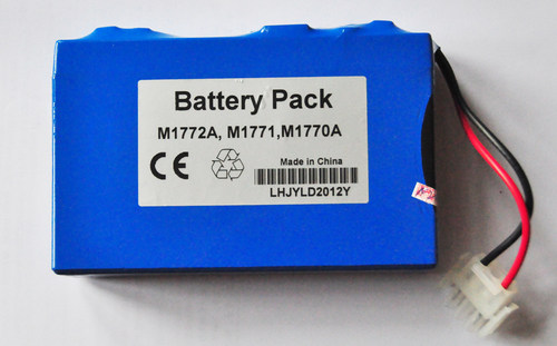 适用惠普飞利浦 M1772A M1770A, M1771A, M2460A 心电图机电池