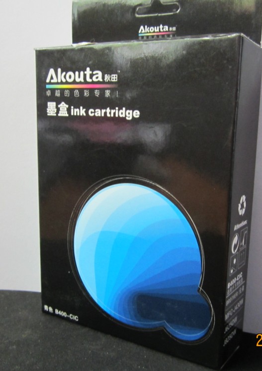 秋田LC400C蓝色墨盒 适用兄弟MFC-J430W J625DW J825DW 400C墨盒