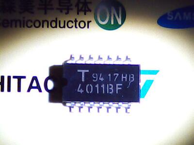 全新 TC4011BF 4011BF 贴片SOP-5.2MM中体14脚四2输入与非门