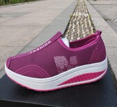 FASHION摇摇鞋 运动休闲松糕鞋 单鞋 2026正品 增高透气女鞋 259