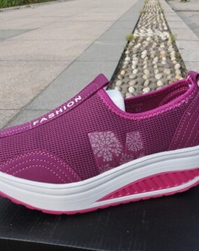 2021正品FASHION摇摇鞋运动休闲松糕鞋单鞋增高透气女鞋259