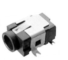 DC031A充电插座 3.5X1.3mm直流电源座 DC电源插座 四脚贴片