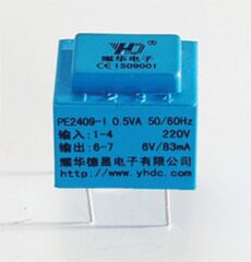 原装正品 耀华德昌YHDC 0.35W 环氧灌封变压器 PE2409-I - 封面
