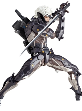 手办正版现货 海洋堂 山口式 140 MGS 合金装备 崛起 雷电Raiden