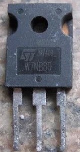 W7NB80 W7NA80 电源场效应管 三极管 测好