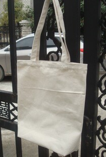 绿色环保袋 广告包 小清新手提袋 16安 纯棉帆布包 时尚