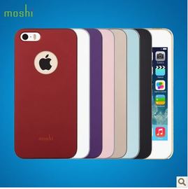 moshi摩仕适用于iphone5s，手机壳苹果5手机，超薄外壳保护套