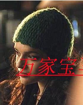 女帽同款秋冬纯羊毛帽子毛线